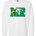 Maple River High School baseball_boys - White Unisex Fleece Crewneck Sweatshirt