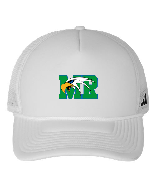Maple River High School hockey_boys - White/ Black Fundamental Dispatch Trucker Cap