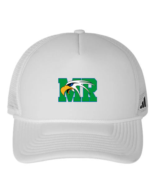 Maple River High School hockey_boys - White/ Black Fundamental Dispatch Trucker Cap