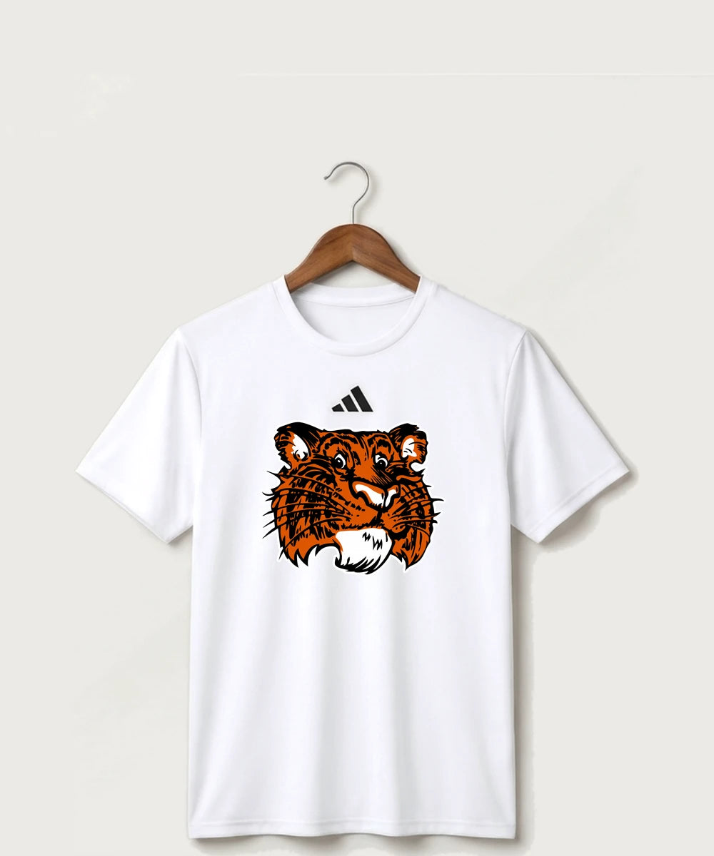 Browerville Public High School Athletics Coed - White/ Black Men's Pregame T-Shirt