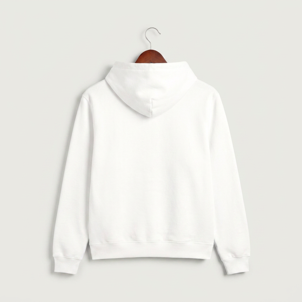 Goodhue High School Volleyball (Girls) - White Hoodie Value - Left Chest (back)