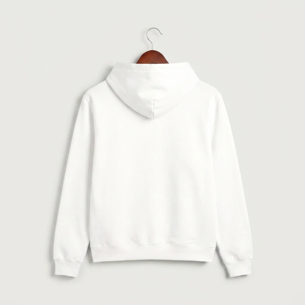 Hershey High School Volleyball Team Store - White Hoodie Value - Full Front (back)
