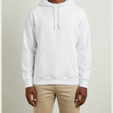 Notre Dame High School Team Store - White Hoodie Value - Full Front (model)