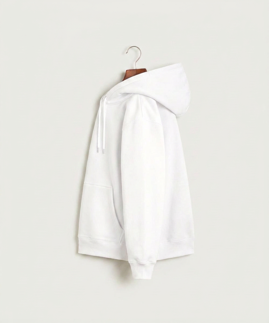 Amboy Football general - White Hoodie Value - Left Chest (side)