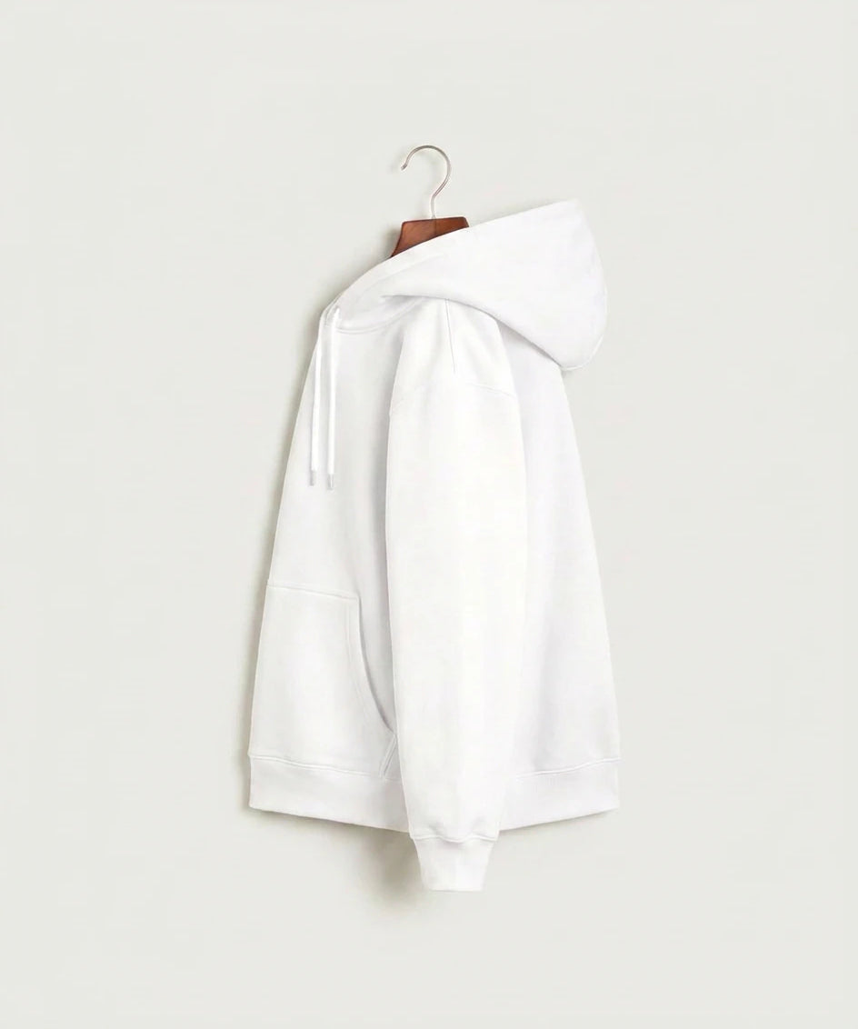 Forreston Baseball - White Hoodie Value - Left Chest (side)