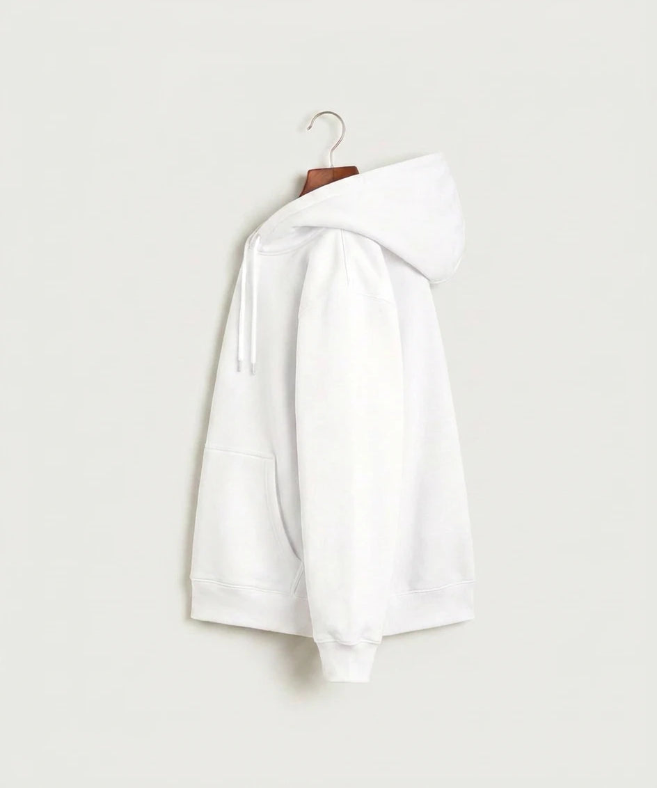 Red Wing High School Football - White Hoodie Value - Left Chest (side)