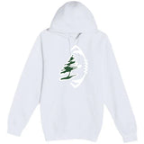 DC Everest Middle School Football — example store - White Hoodie Value - Full Front