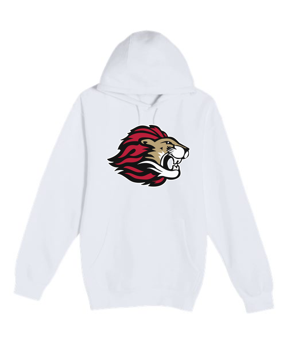 Spring Grove Football - White Hoodie Value - Full Front
