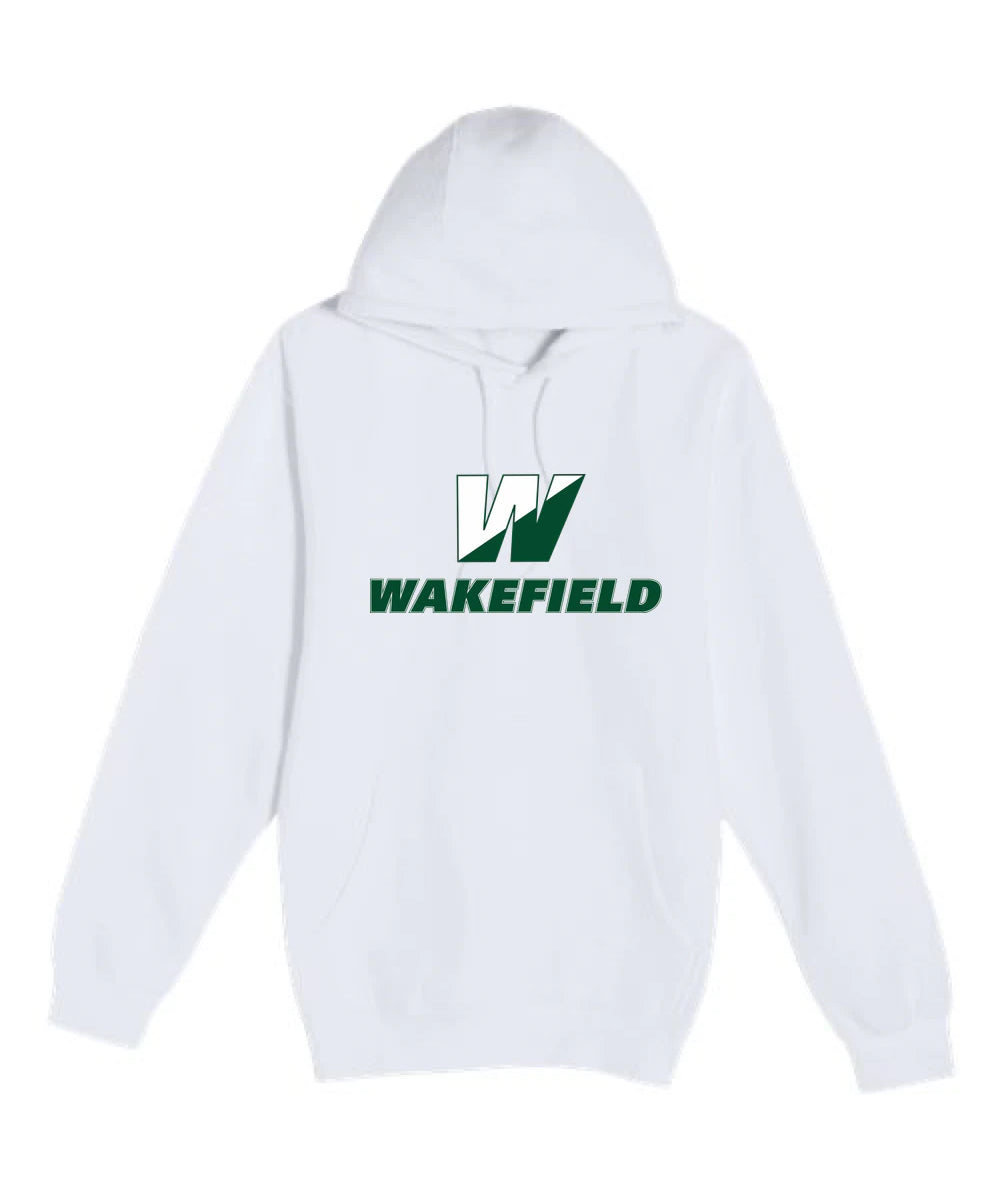 Wakefield High School N/A - White Hoodie Value - Full Front