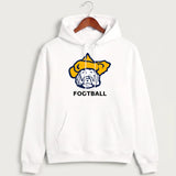 Polo HS Football general - White Hoodie Value - Full Front