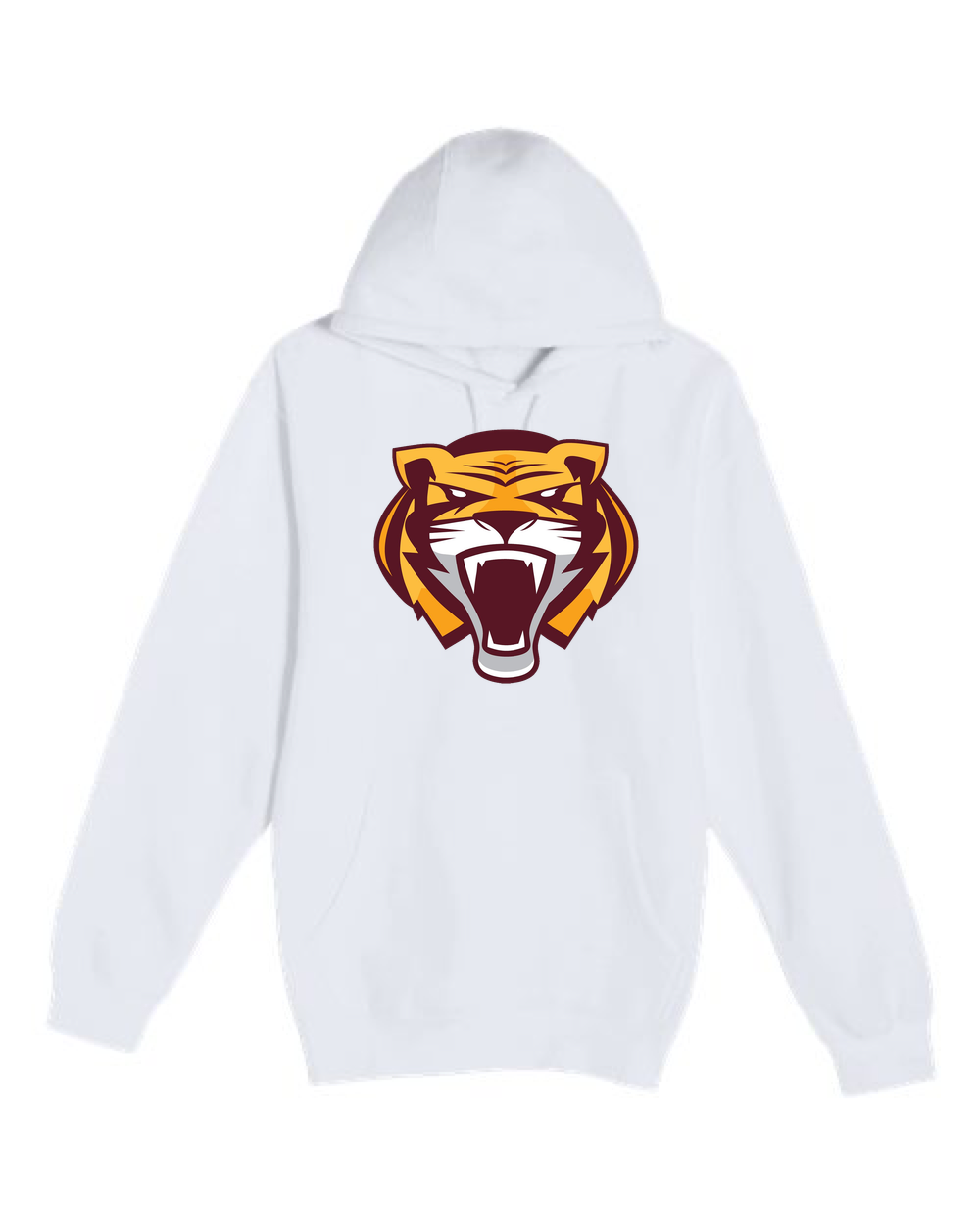 Stewartville Football - White Hoodie Value - Full Front