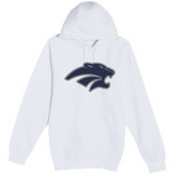 Zumbrota-Mazeppa Volleyball - White Hoodie Value - Full Front