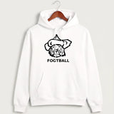 Polo HS Football general - White Hoodie Value - Full Front