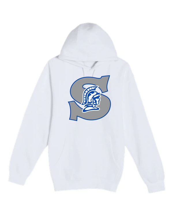 Southwest Football - White Hoodie Value - Full Front