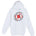 Houston Volleyball - White Hoodie Value - Full Front