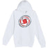 Houston Volleyball - White Hoodie Value - Full Front