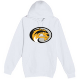 Sibley East Football - White Hoodie Value - Full Front