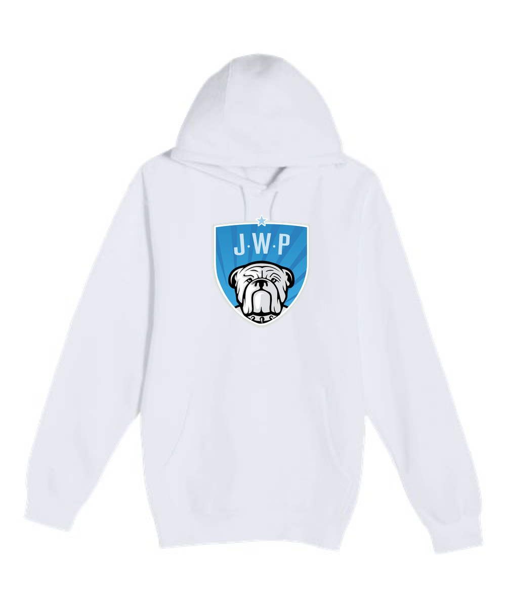 JWP Volleyball - White Hoodie Value - Full Front
