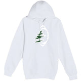 DC Everest Middle School Football — example store - White Hoodie Value - Full Front