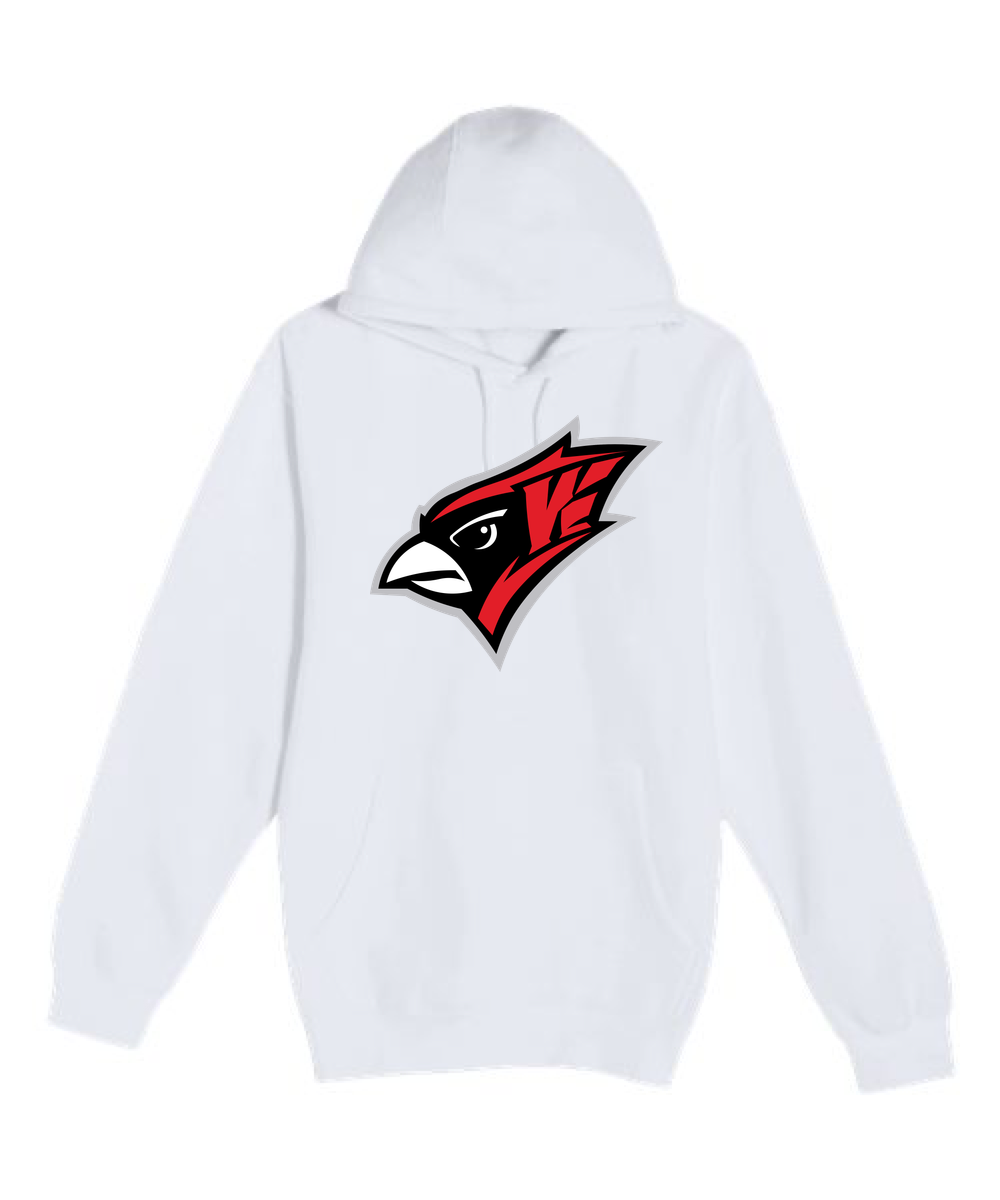Willmar Athletics - White Hoodie Value - Full Front