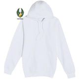 DC Everest Middle School Football — example store - White Hoodie Value - Full Front
