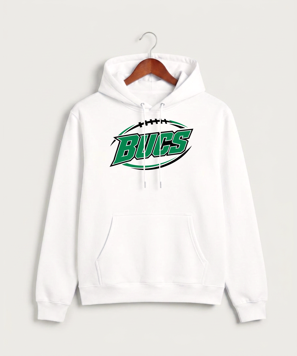 Waterville-Elysian-Morristown High School Football (Boys) - White Hoodie Value - Full Front