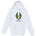 DC Everest Middle School Football — example store - White Hoodie Value - Full Front