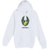 DC Everest Middle School Football — example store - White Hoodie Value - Full Front