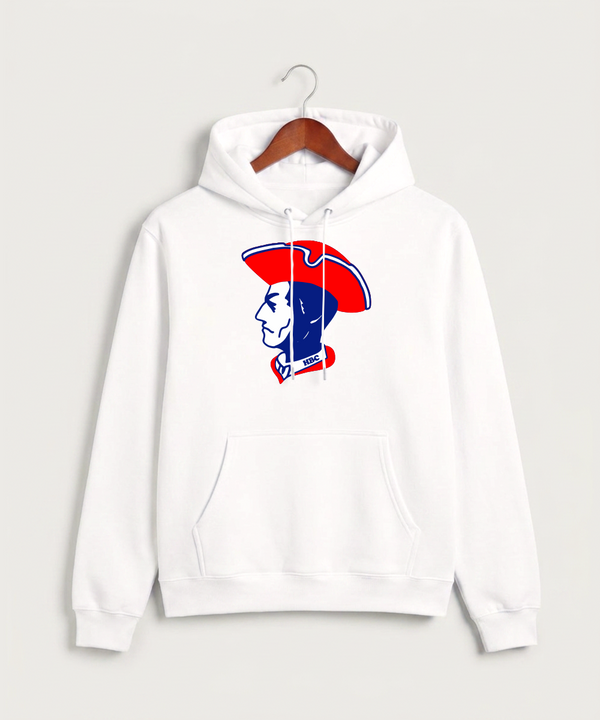 Hills-Beaver Creek High School Volleyball (Girls) - White Hoodie Value - Full Front