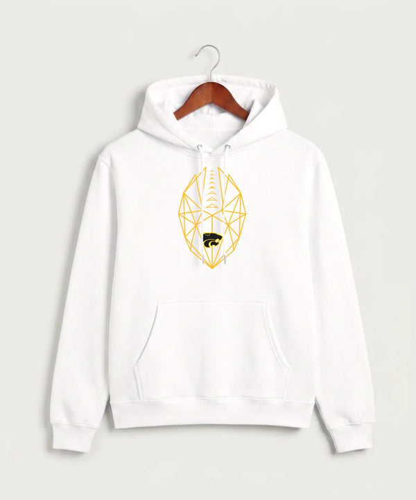 Le-Win Football - White Hoodie Value - Full Front