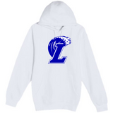 Lakeview Football - White Hoodie Value - Full Front