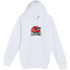 John Marshall Swim Dive - White Hoodie Value - Full Front