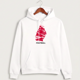 Amboy Football general - White Hoodie Value - Full Front