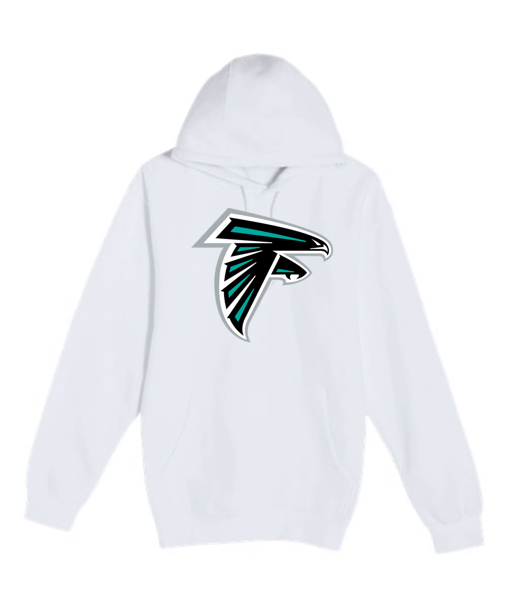 Fillmore Central Football - White Hoodie Value - Full Front