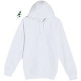 DC Everest Middle School Football — example store - White Hoodie Value - Full Front