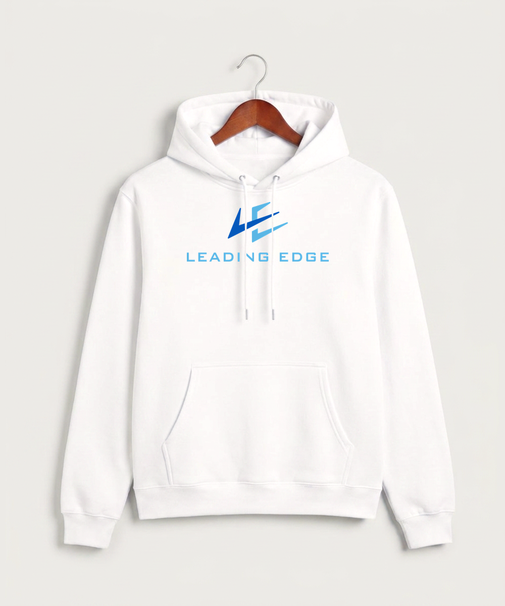 Leading Edge Team Store - White Hoodie Value - Full Front