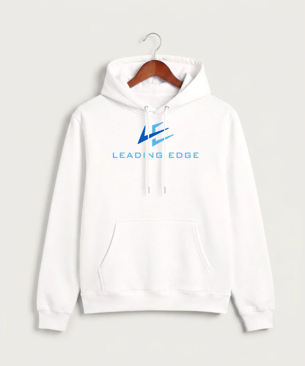 Leading Edge Team Store - White Hoodie Value - Full Front
