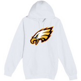 Dover-Eyota Football - White Hoodie Value - Full Front