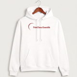 Point Dance Ensemble Dance - White Hoodie Value - Full Front