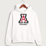 Amboy Football general - White Hoodie Value - Full Front