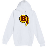 Benson Football - White Hoodie Value - Full Front