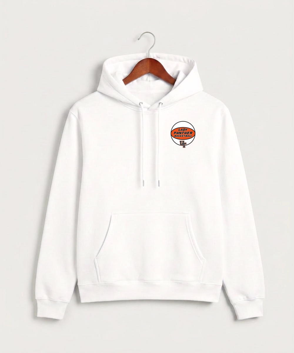 Testing Testing 2 - White Hoodie Value - Left Chest