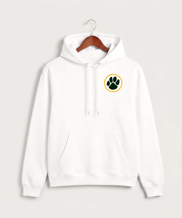 Ashwaubenon High School Football (Boys) - White Hoodie Value - Left Chest