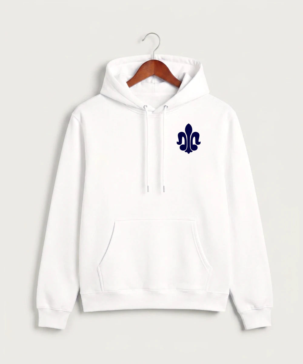 Saint Peter High School Athletics - White Hoodie Value - Left Chest