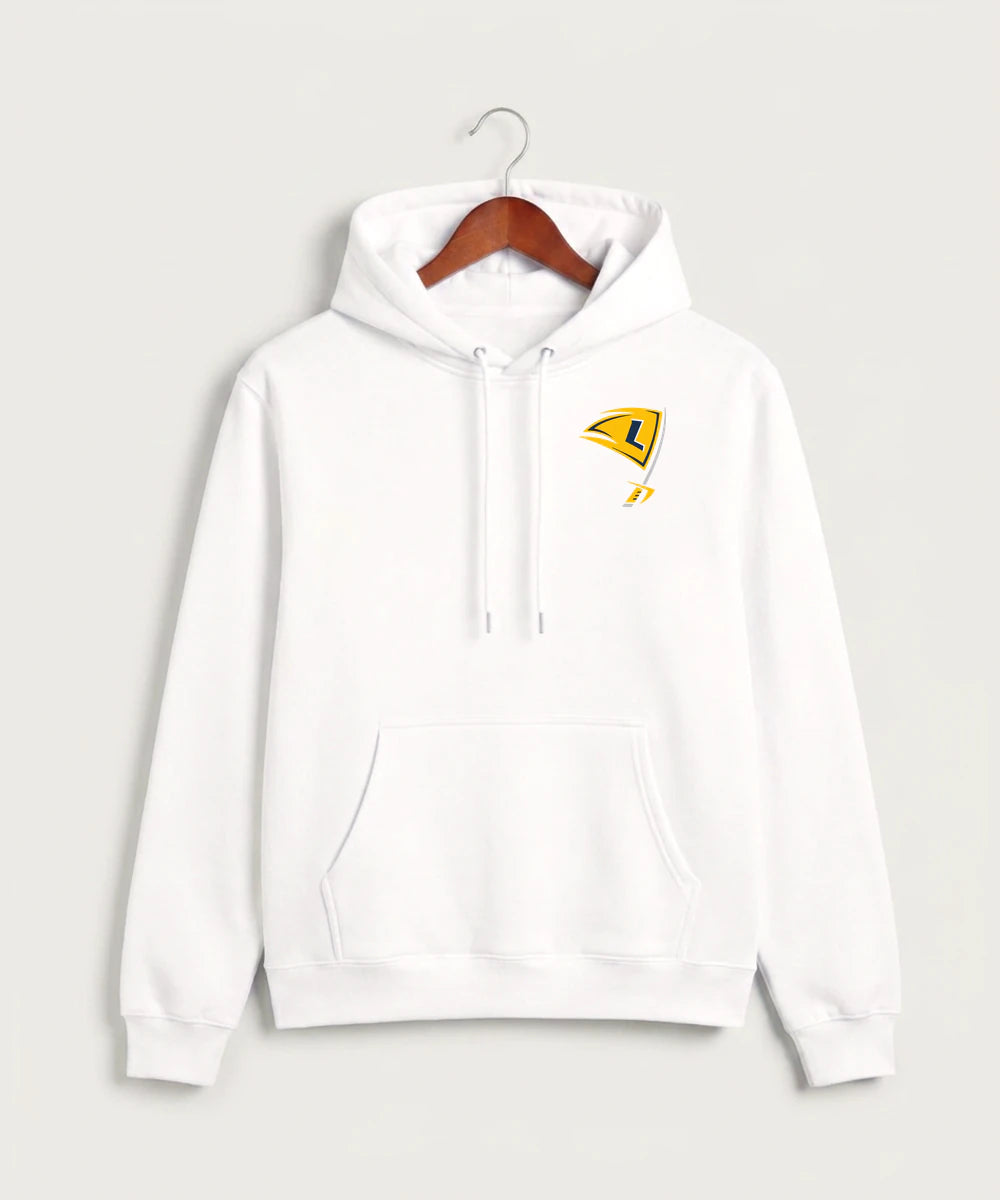 Howard Lake Waverly Winsted High School Football (Boys) - White Hoodie Value - Left Chest