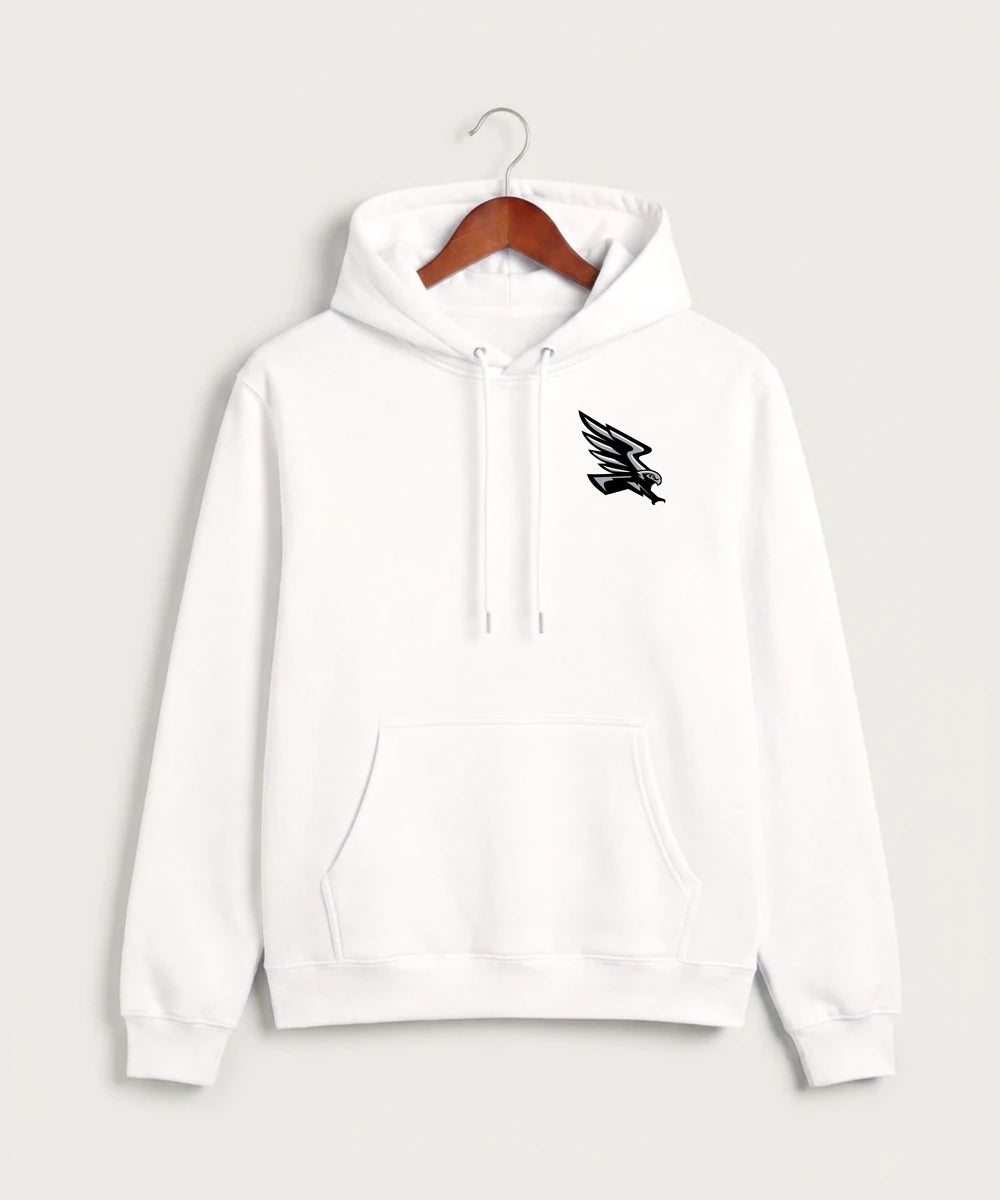 Red Rock Central High School Football (Boys) - White Hoodie Value - Left Chest