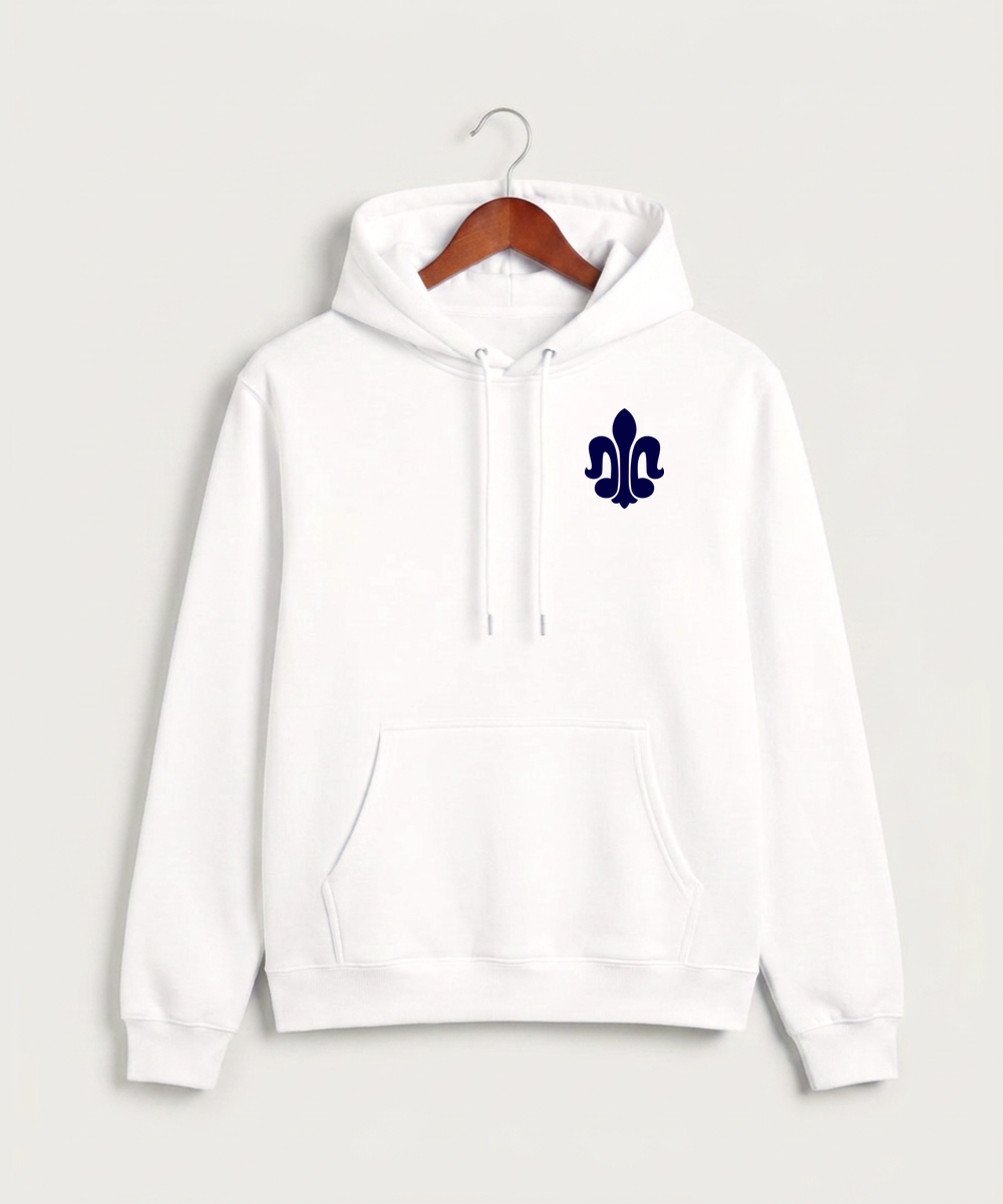 Saint Peter High School Athletics - White Hoodie Value - Left Chest