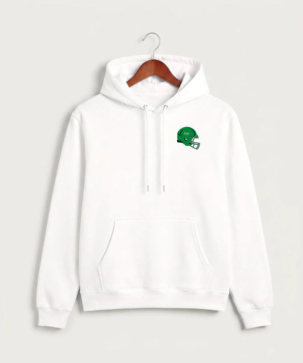 Holdingford High School Football (Boys) - White Hoodie Value - Left Chest