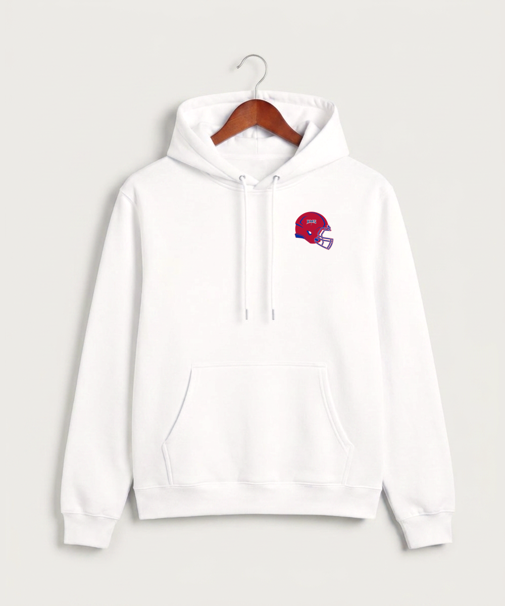 Kerkhoven-Murdock-Sunburg High School Football (Boys) - White Hoodie Value - Left Chest