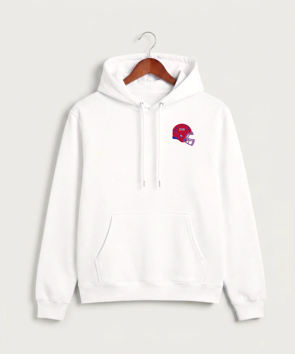 Kerkhoven-Murdock-Sunburg High School Football (Boys) - White Hoodie Value - Left Chest